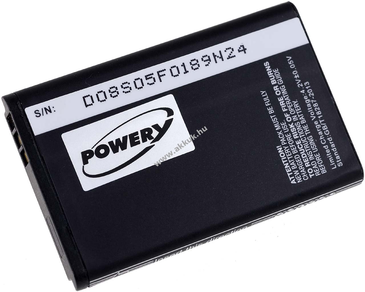 Helyettesítő akku Nokia 6282 1200mAh Li-Ion