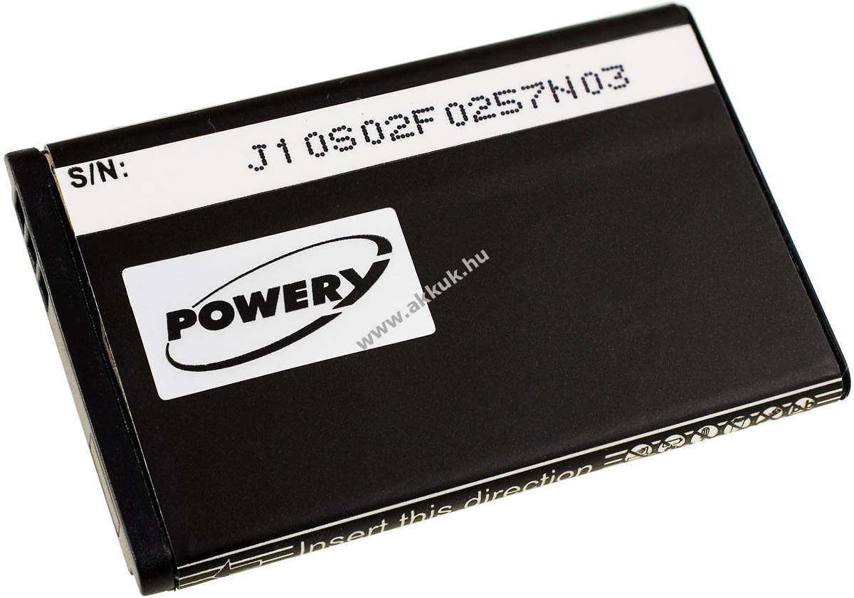 Helyettesítő akku Nokia 7270 750mAh Li-Ion