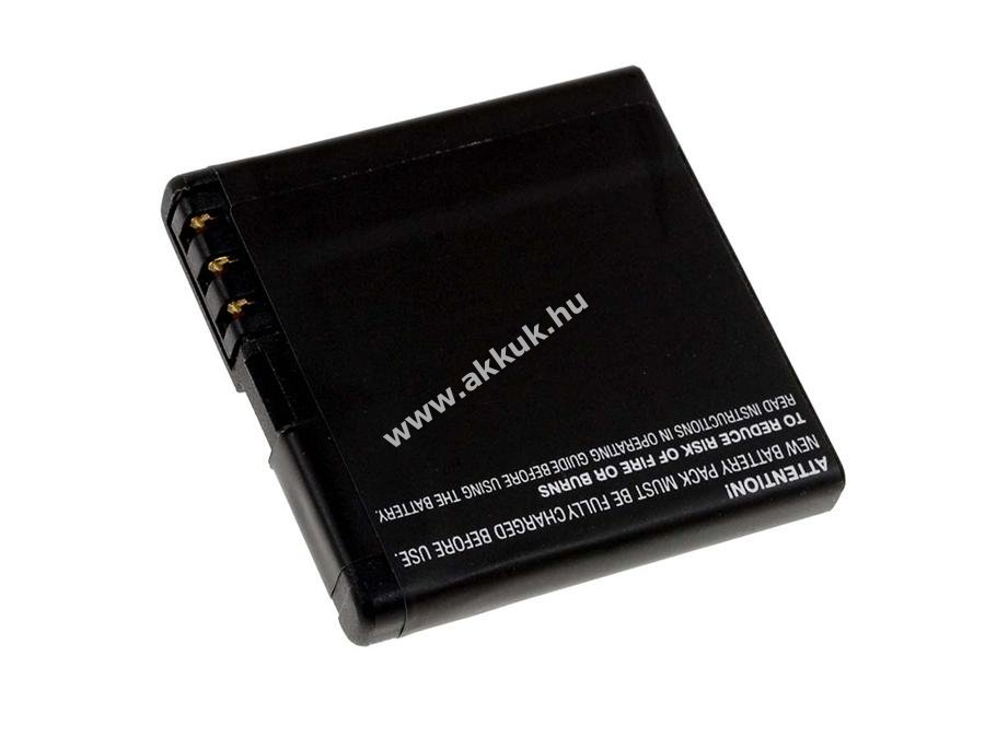 Helyettesítő akku Nokia típus BL-6P 830mAh Li-Ion