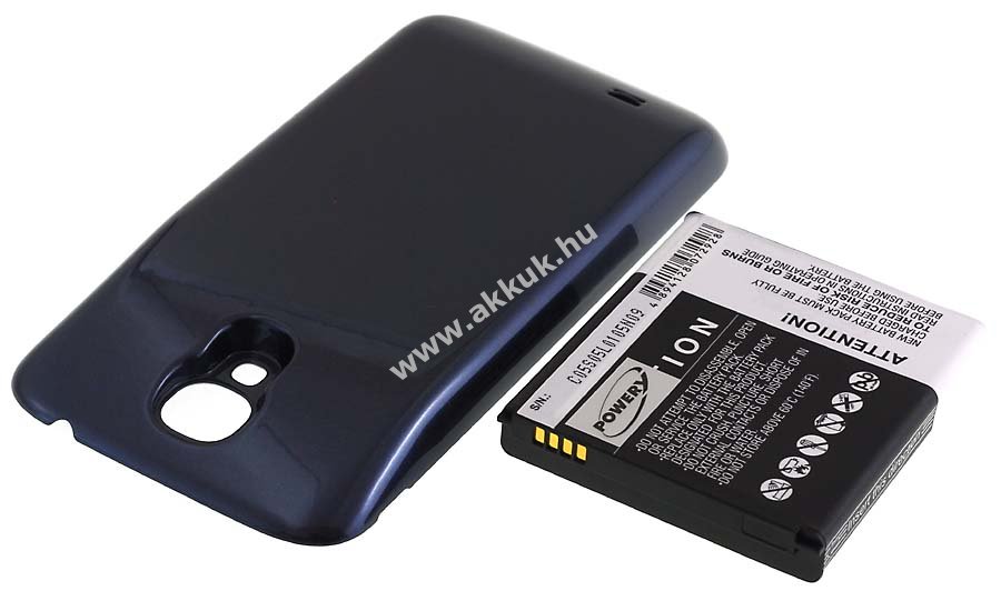 Helyettesítő akku Samsung GT-I9500 5200mAh kék Li-Ion