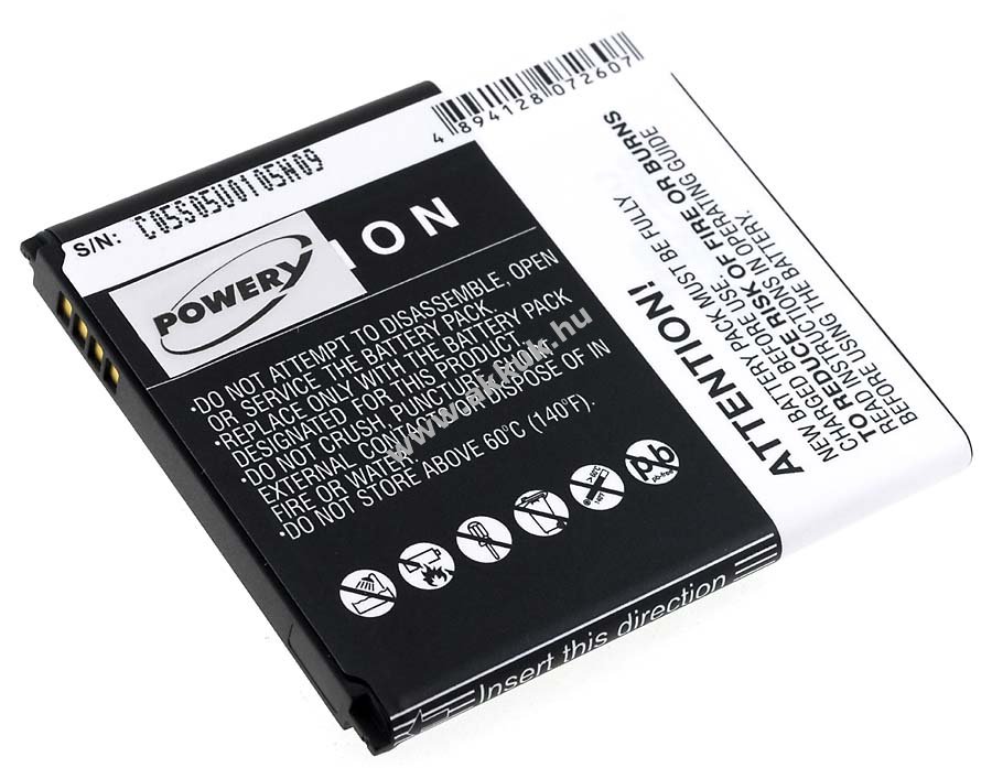 Helyettesítő akku Samsung SPH-L720 2600mAh Li-Ion