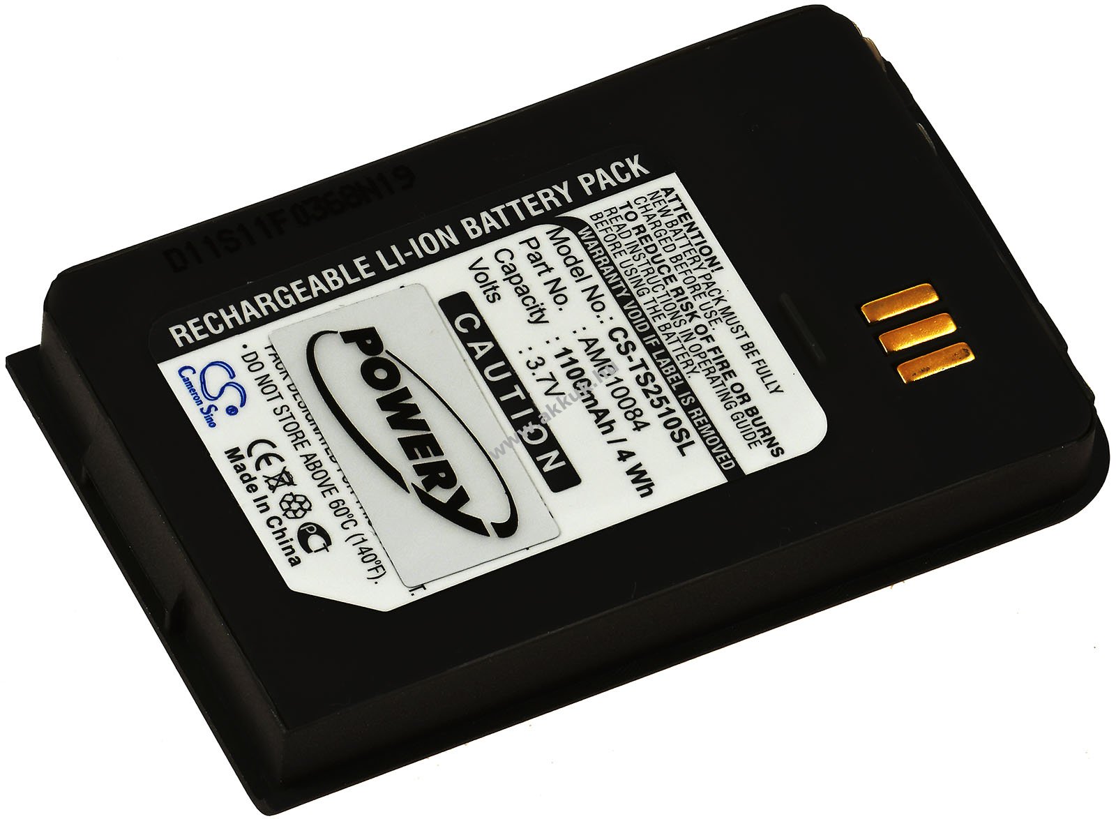 Helyettesítő akku Thuraya típus AM010084 1100mAh Li-Ion