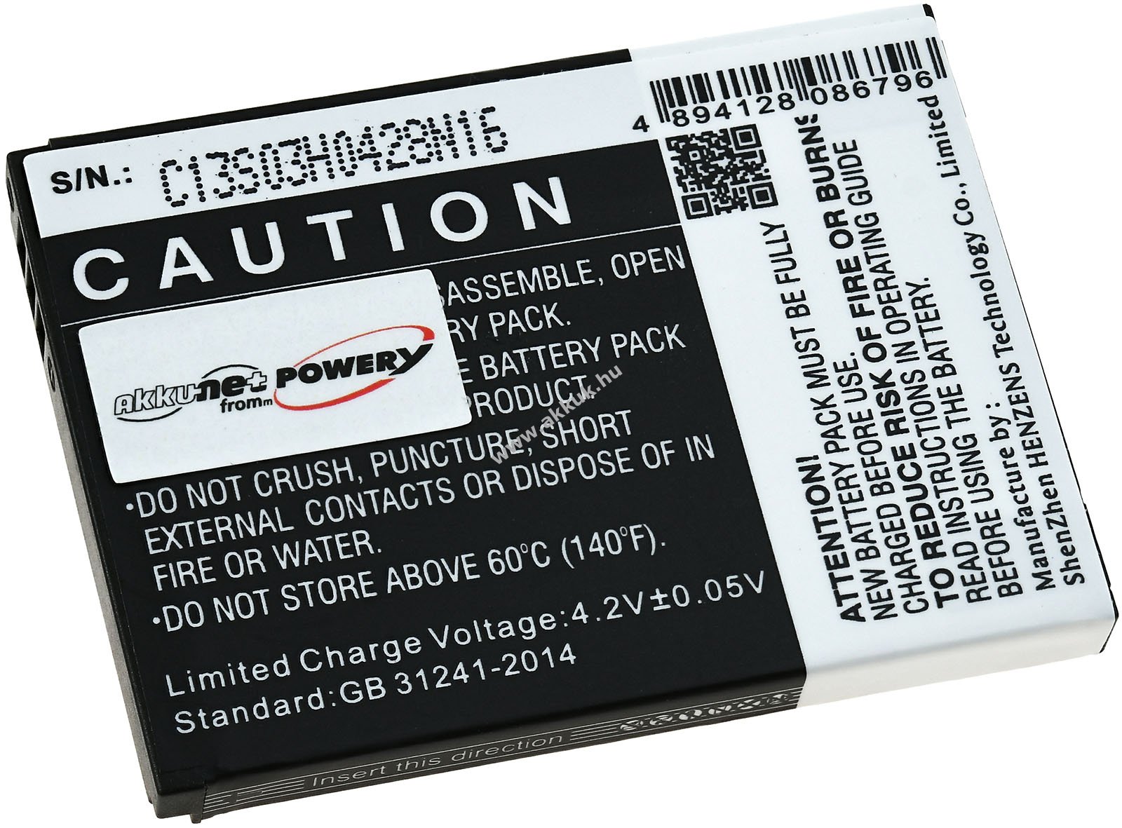 Helyettesítõ mobiltelefon akku Tiptel Ergophone 6060 1150mAh Li-Ion
