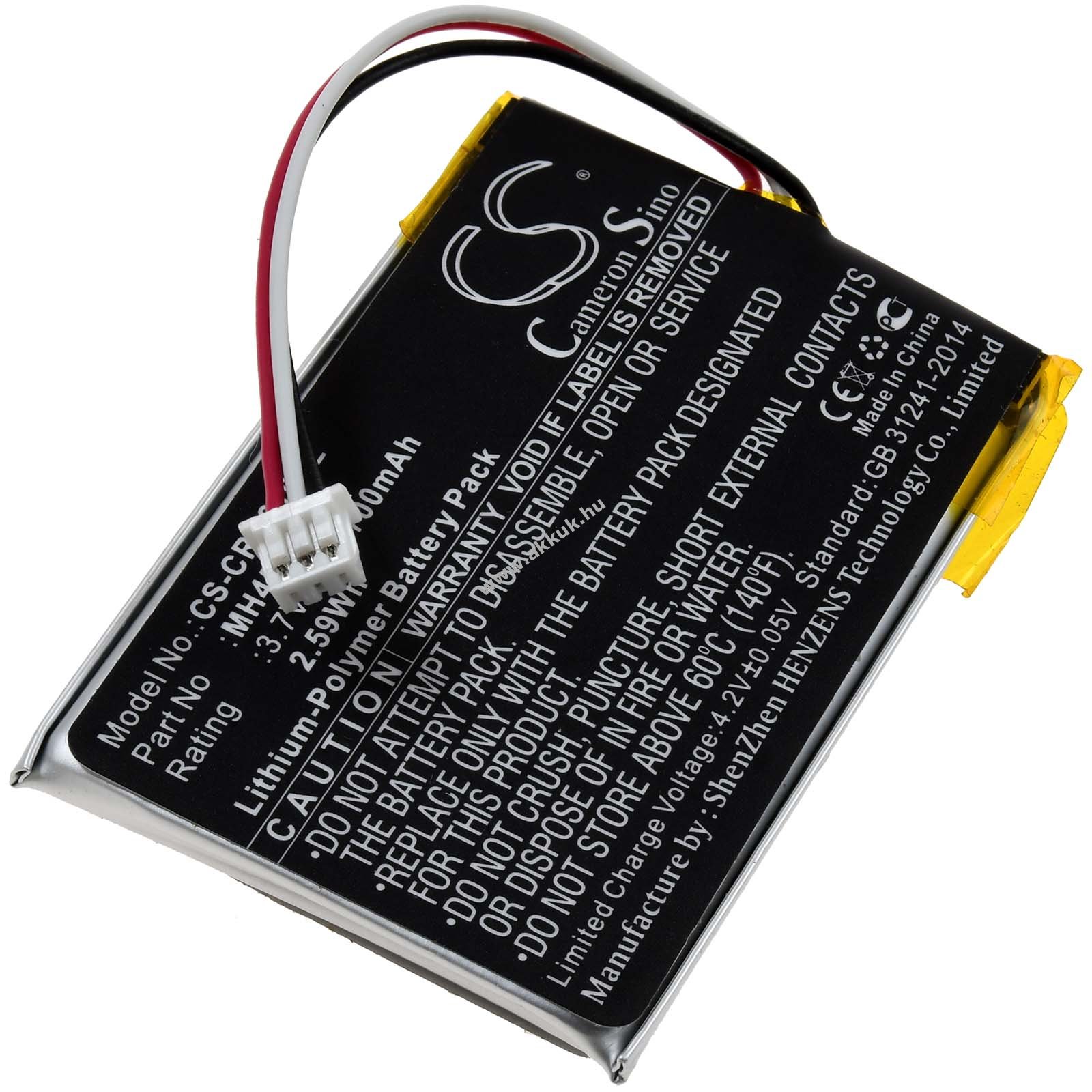 Helyettesítő gaming fejhallgató akku Corsair CA-9011136-AP