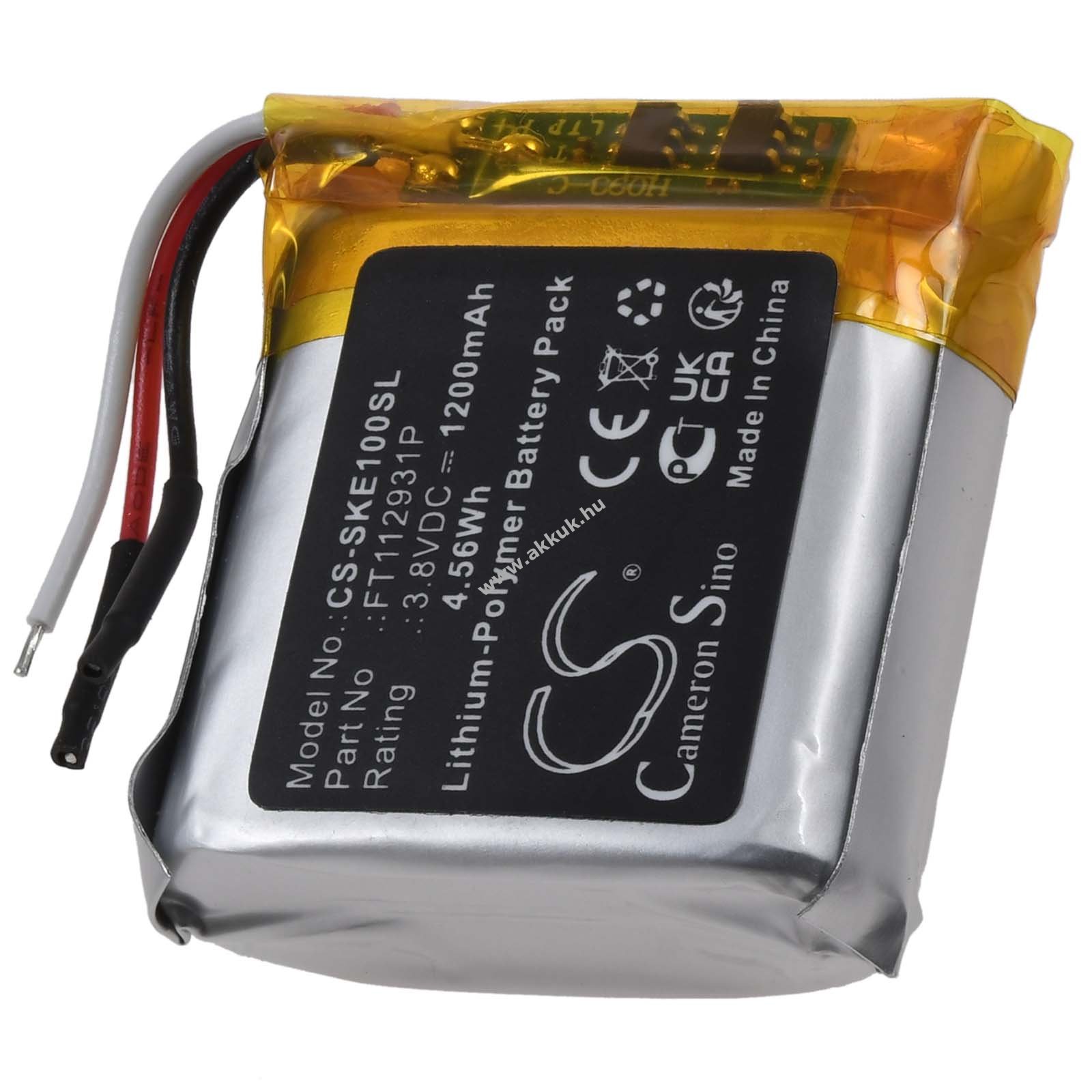 Helyettesítő akku Skullcandy típus FT112931P