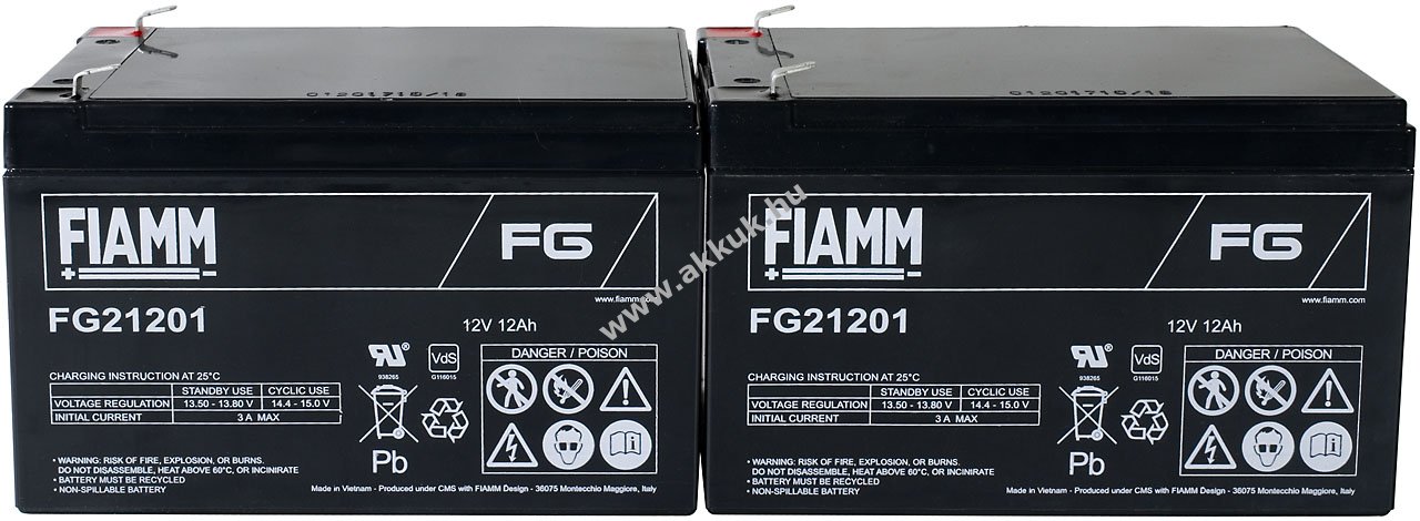 FIAMM helyettesítõ szünetmentes akku APC Smart-UPS SMT1000I
