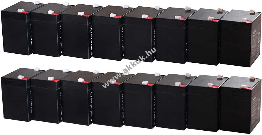 Powery ólom zselés akku szünetmenteshez APC Smart-UPS RT3000 12V 5Ah