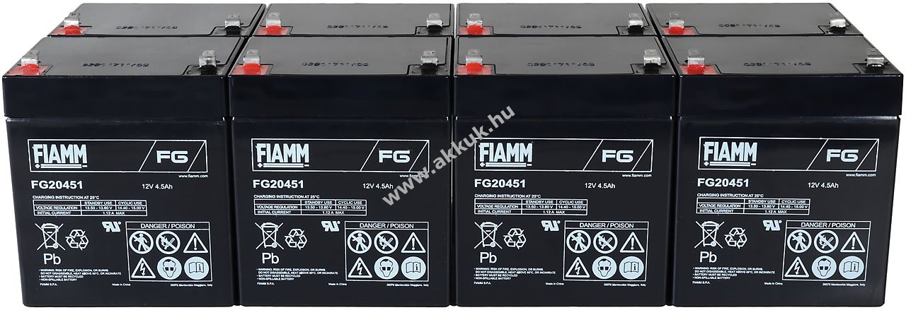 FIAMM helyettesítő szünetmentes akku APC Smart-UPS 3000 RM 2U
