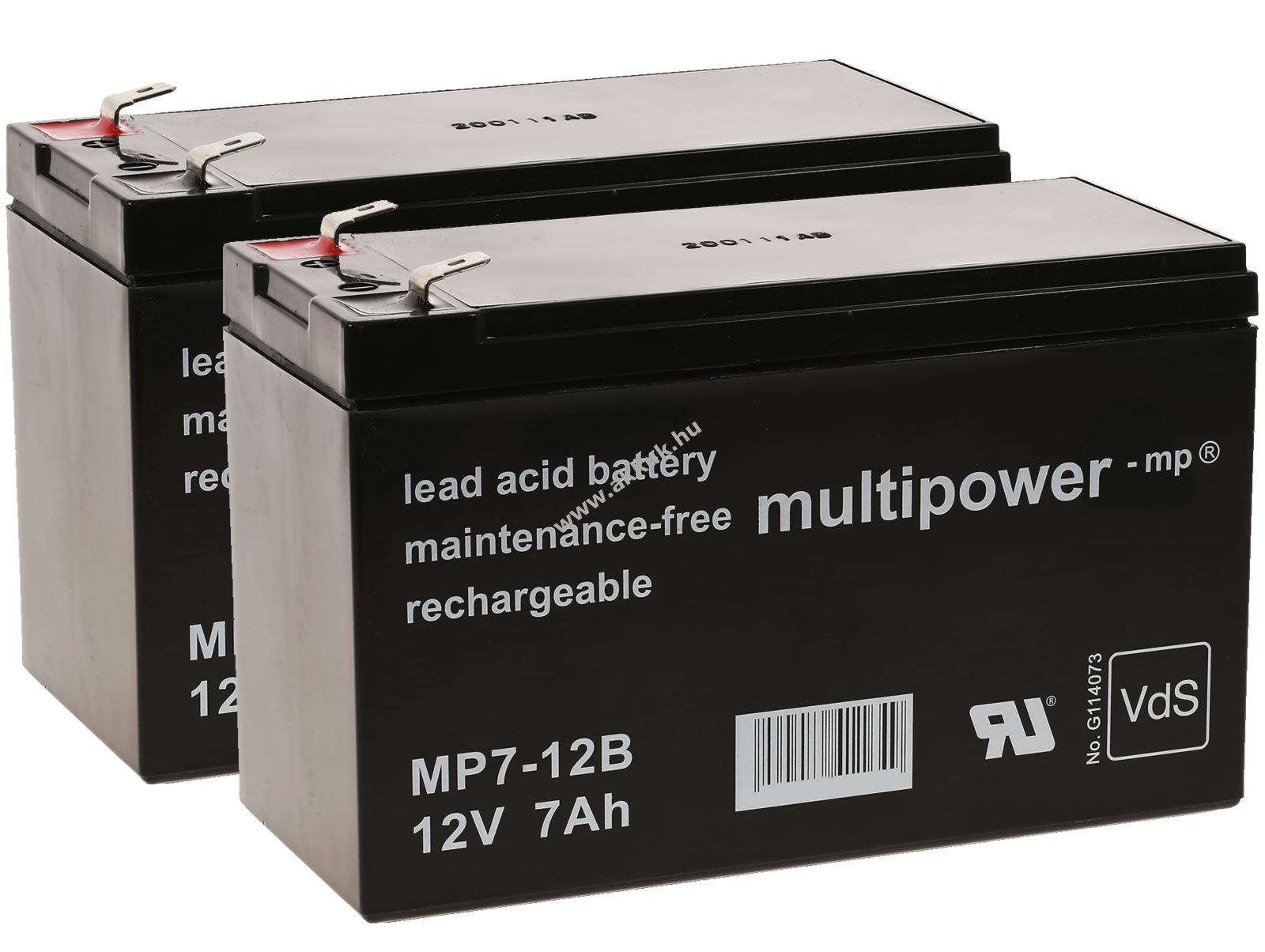 Pótakku Multipower szünetmenteshez APC Back-UPS BR1500I 12V 7Ah (7,2Ah is)
