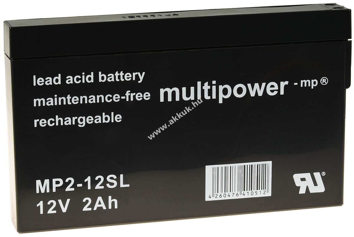 Multipower ólomakku MP2-12SL 12V