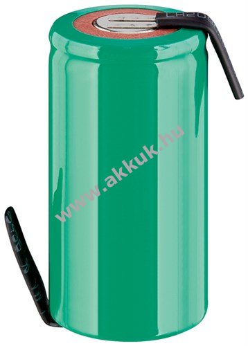 Goobay akkucella SUB-C 1,2V 2000mAh - típus SC 2000 NIMH FT PVC 1Z - forrfüles