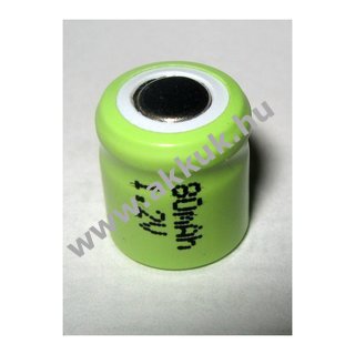 OEM akkucella típus J-1/4AAA70B - 1/4AAA - 1,2V 70mAh NiMH - Kiárusítás! - A készlet erejéig!