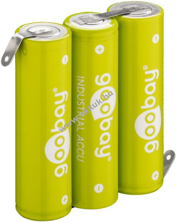 Goobay akku pack (AA) NiMH típus AA-3 RTU - forrfüles 3,6V 2100mAh