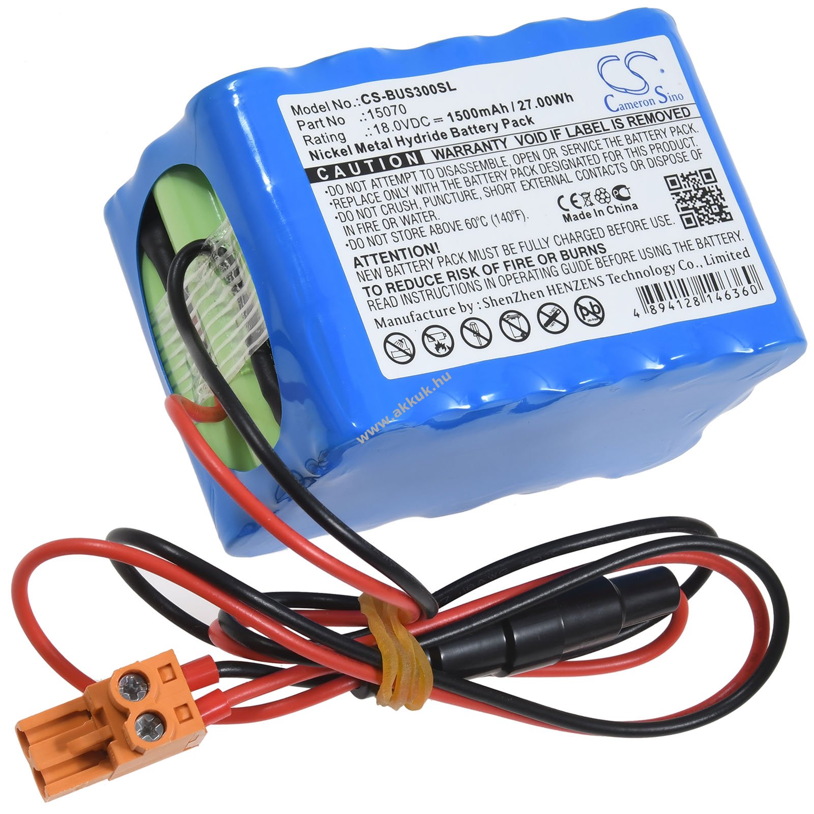 Helyettesítő ajtónyitó motor akku Besam CUD3000 15 VRE AAL700R
