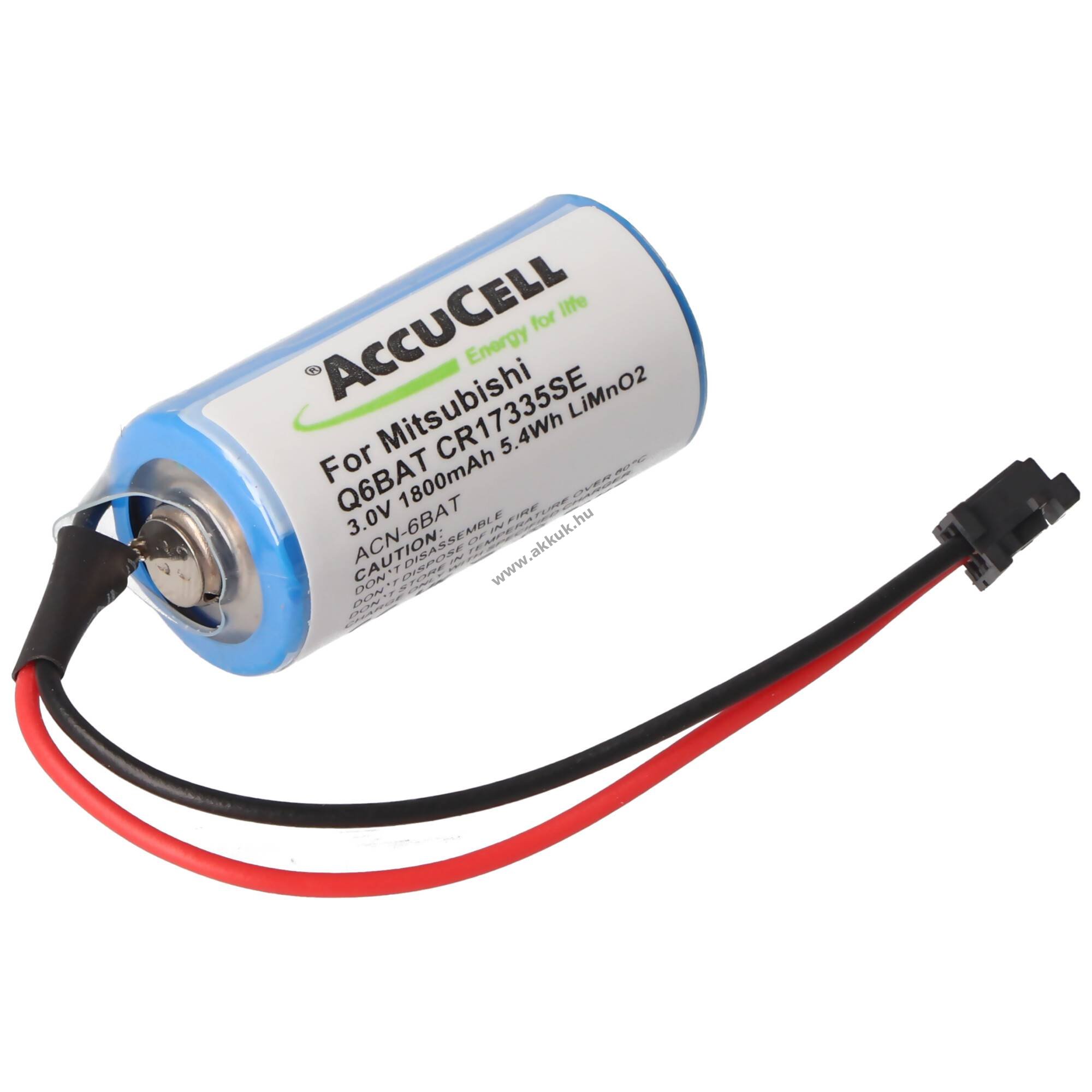 Helyettesítõ PLC elem Mitsubishi Q6BAT CR17335SE, Q02CPU
