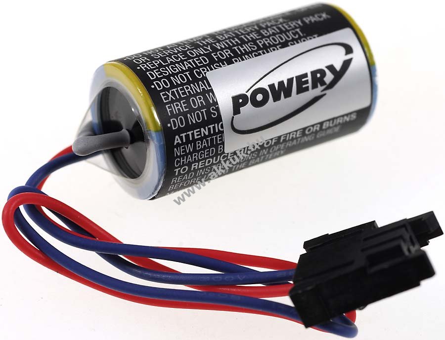 Helyettesítő PLC (SPS) elem Mitsubishi típus A6BAT-MRBAT