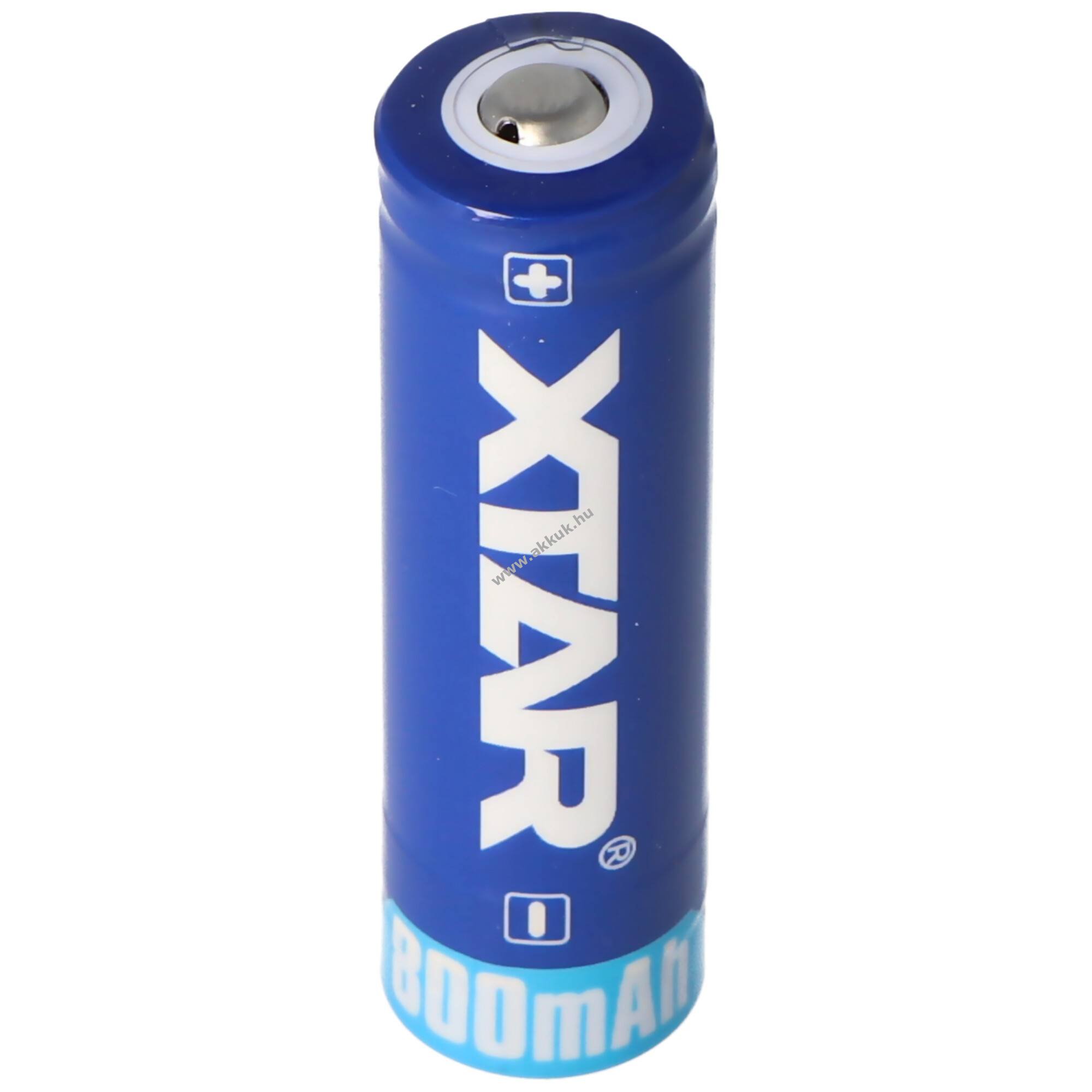 Xtar 14500 védett 3.6-3.7V 800mAh akku Li-Ion - Kiárusítás