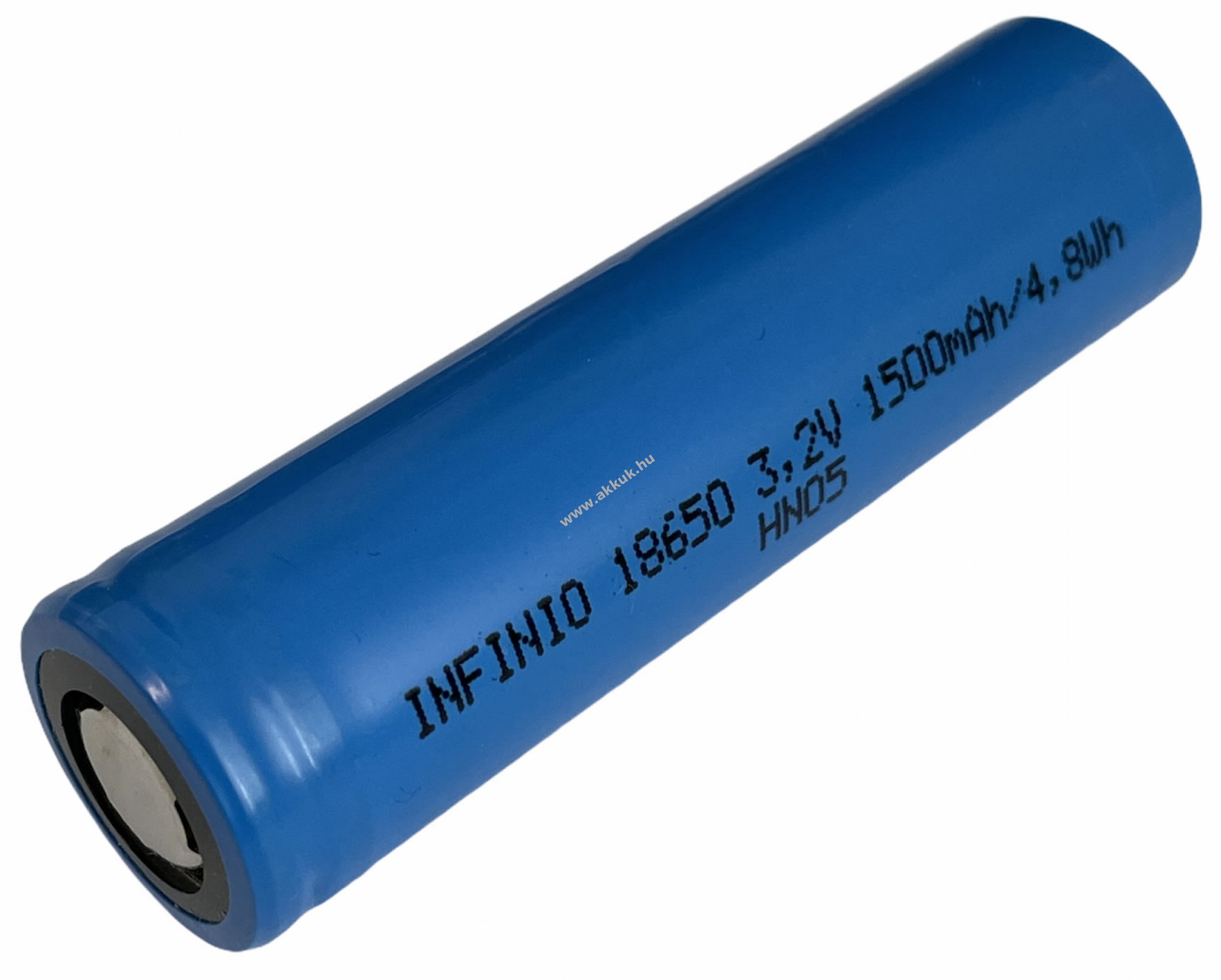 Infinio APR18650M1 Akku, 1500 mAh, HP ICR18650, Lifepo4