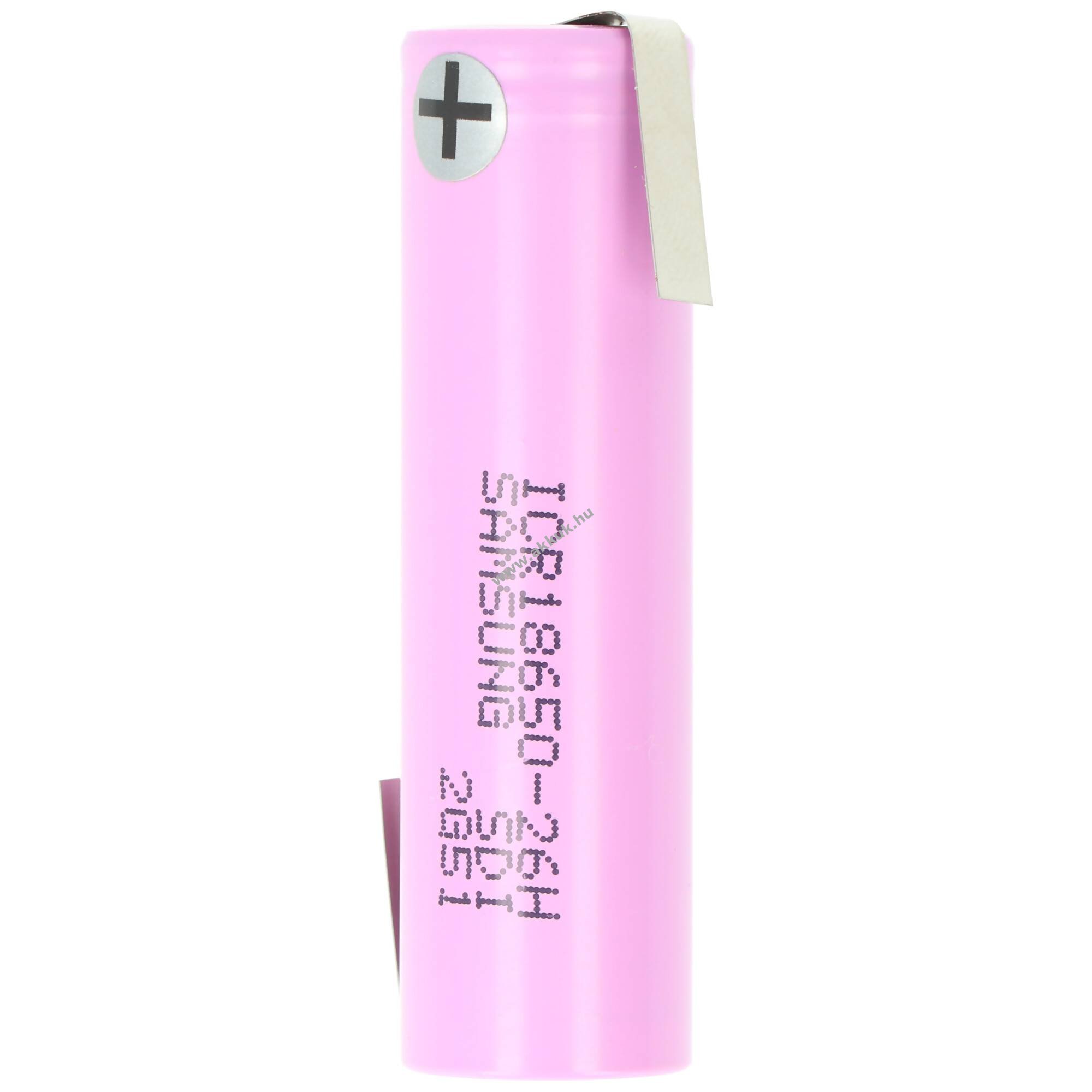 Samsung ICR18650-30A LiCoO2 3,7V 3000mAh akku Z forr füllel - A készlet erejéig!