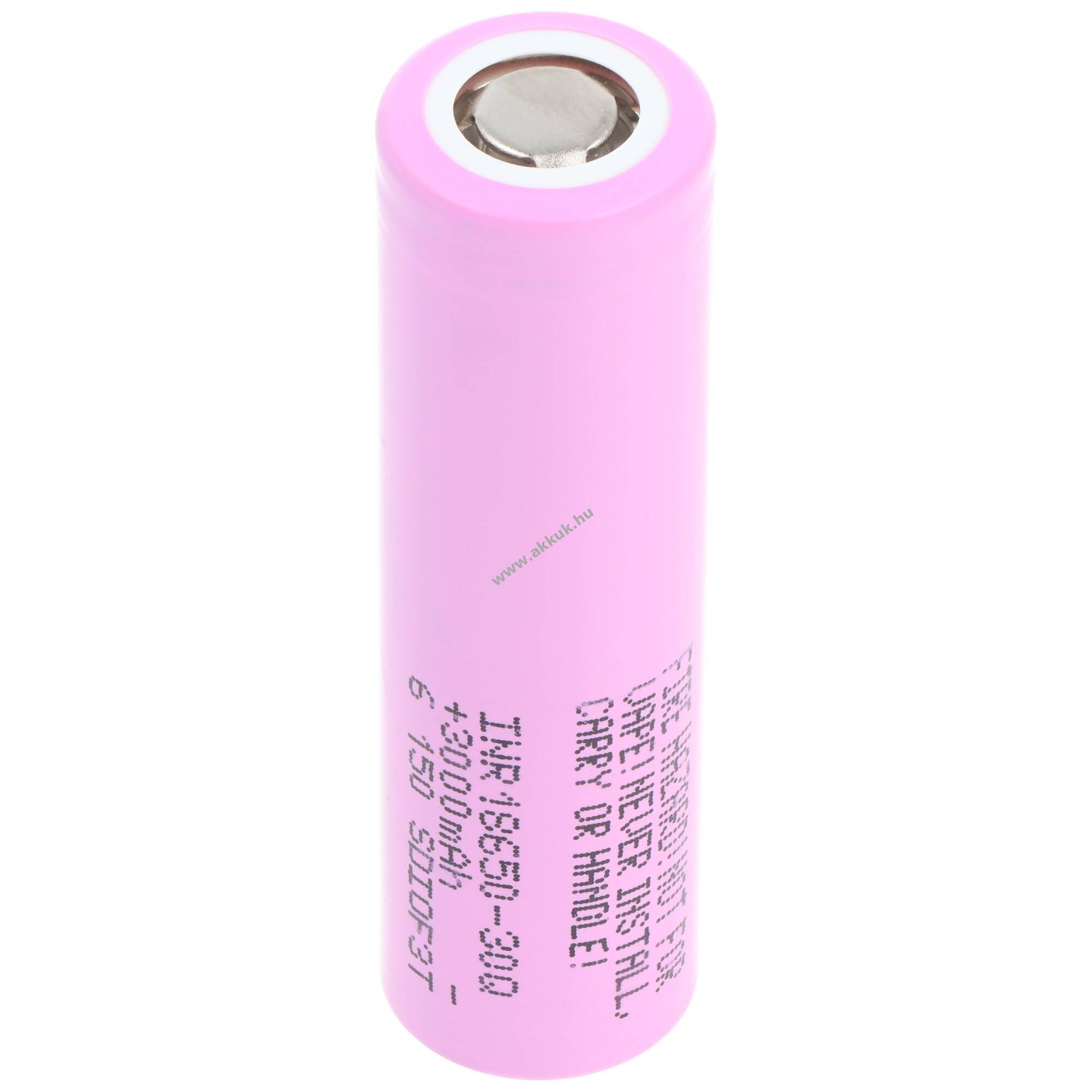 Samsung INR18650-30Q 18650 Li-Ion akku 3.6V - 3.7V, 3000mAh, 15A