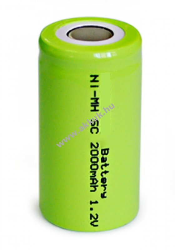 OEM SC 2000mAh 1.2V NiMH High Power Sub-C akkucella