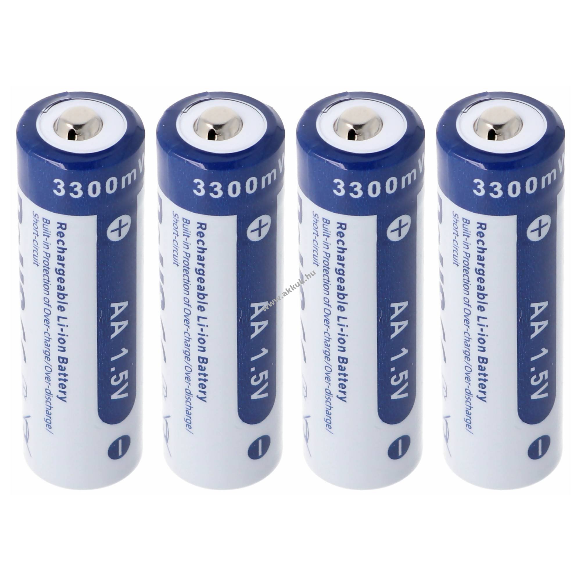 Xtar Mignon ceruza AA akku 1,5V 2000mAh 4db/csomag töltő szükséges Li-Ion - Kiárusítás