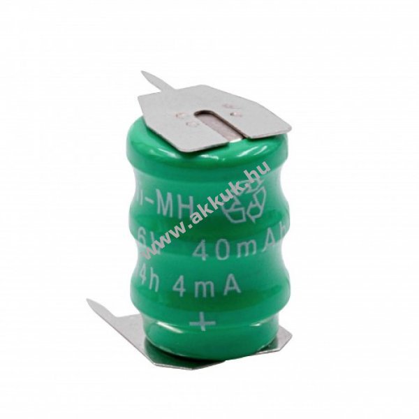 Gombakku típus V40H (3 cellás) 3pines NI-MH 3.6V 40mAh