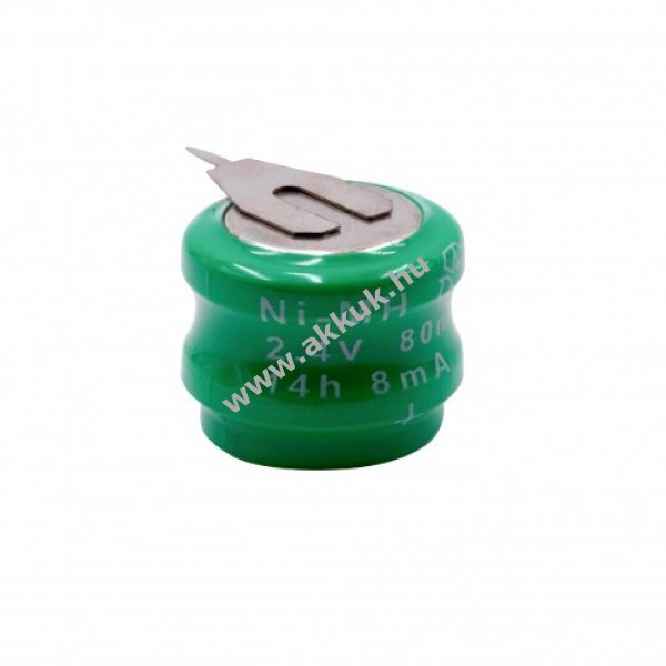 Gombakku típus V80H (2 cellás) 2pines NI-MH 2.4V 80mAh