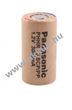 Panasonic akkucella - SUB-C - típus BK300SCE Z forrfüles