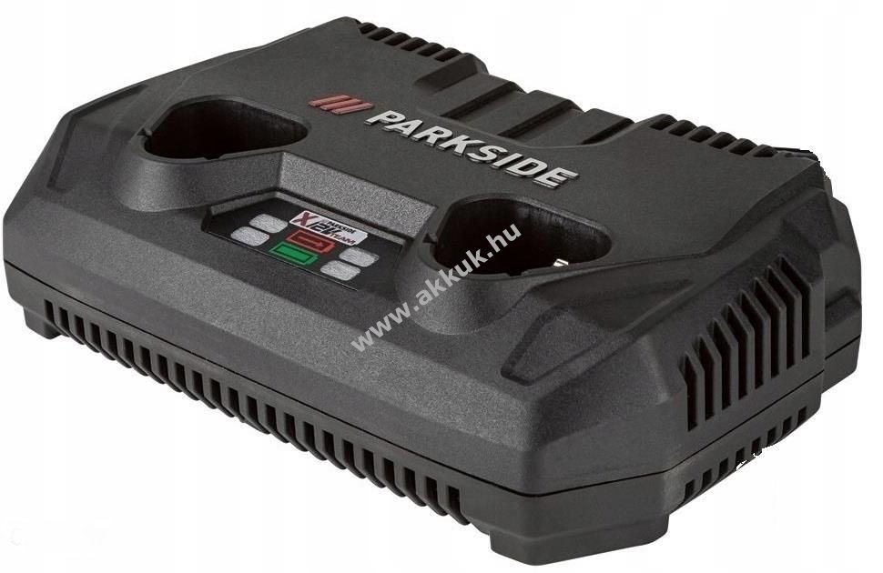 Eredeti Parkside PDSLG 12 A1/ 12V-os dupla akku töltõ X 12V Team