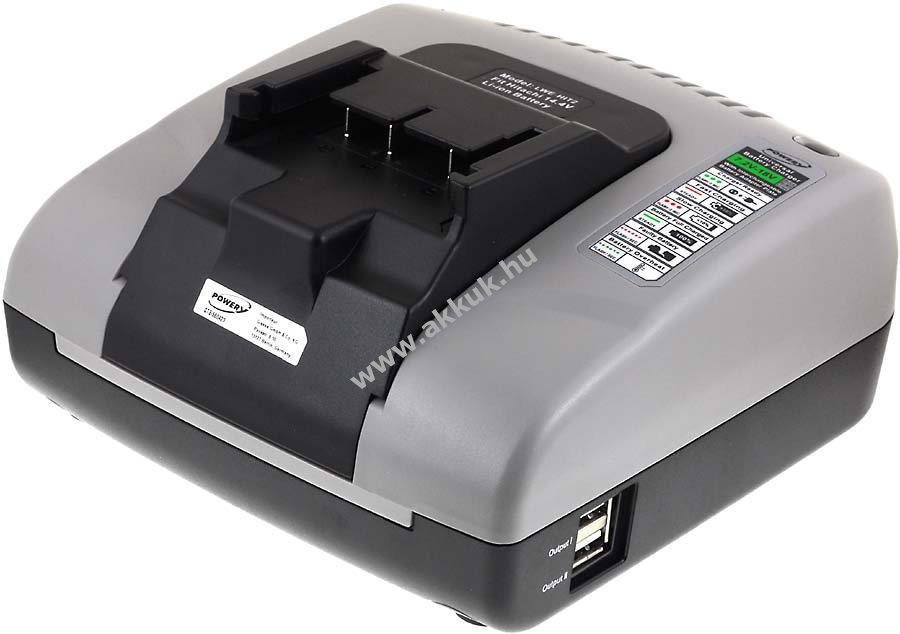 Powery akkutöltő USB kimenettel szerszámgép Hitachi WH 14DCL