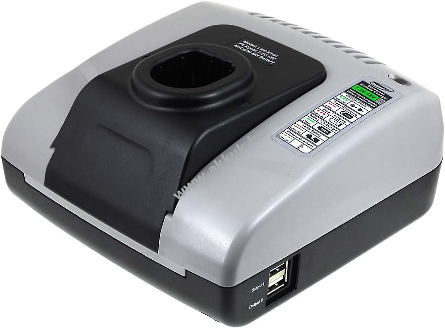 Powery akkutöltő USB kimenettel Ryobi One+ akkus kézi fényszóró CFP-180SM