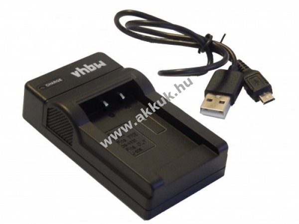 Micro USB akkutöltő Canon NB-2LH, BP-2L12 - Kiárusítás!