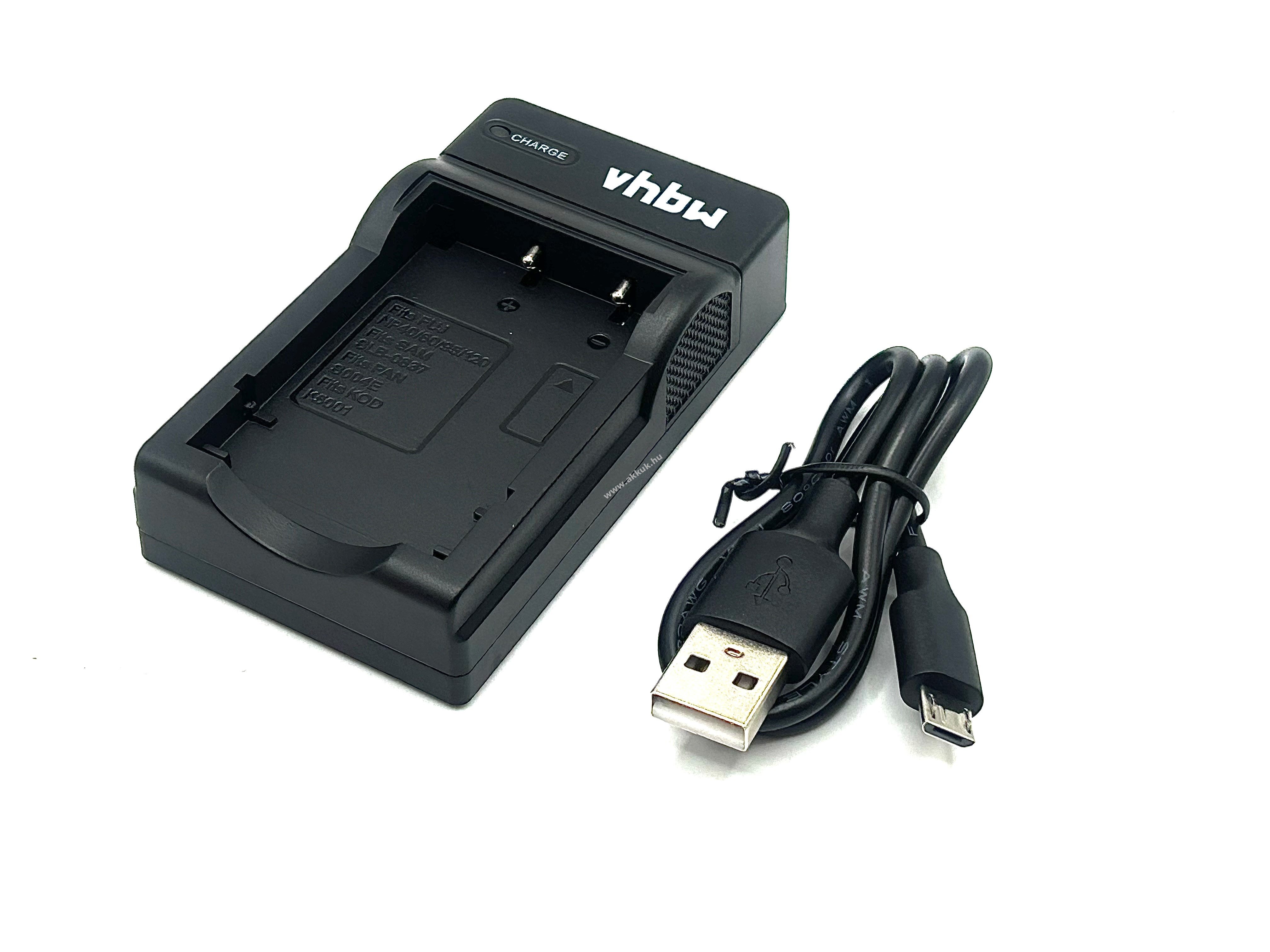 Helyettesítõ micro USB akkutöltõ Fuji NP-40, 60, 95, 120 - Kiárusítás!