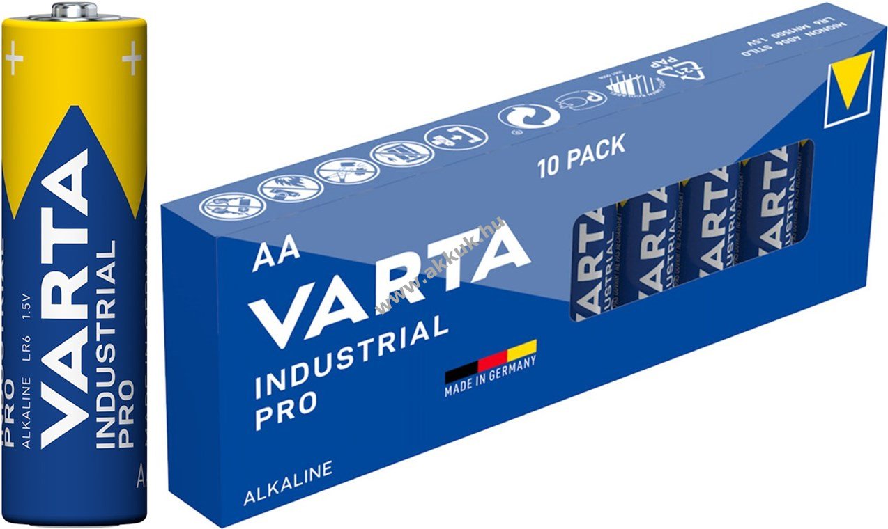 Varta industrial Pro ipari ceruza elem 10db/csomag