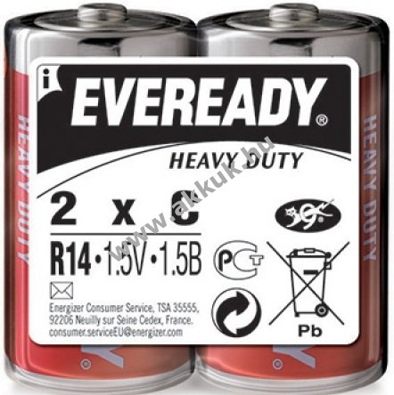 EVEREADY C, baby, R14 elem, 2db/csomag
