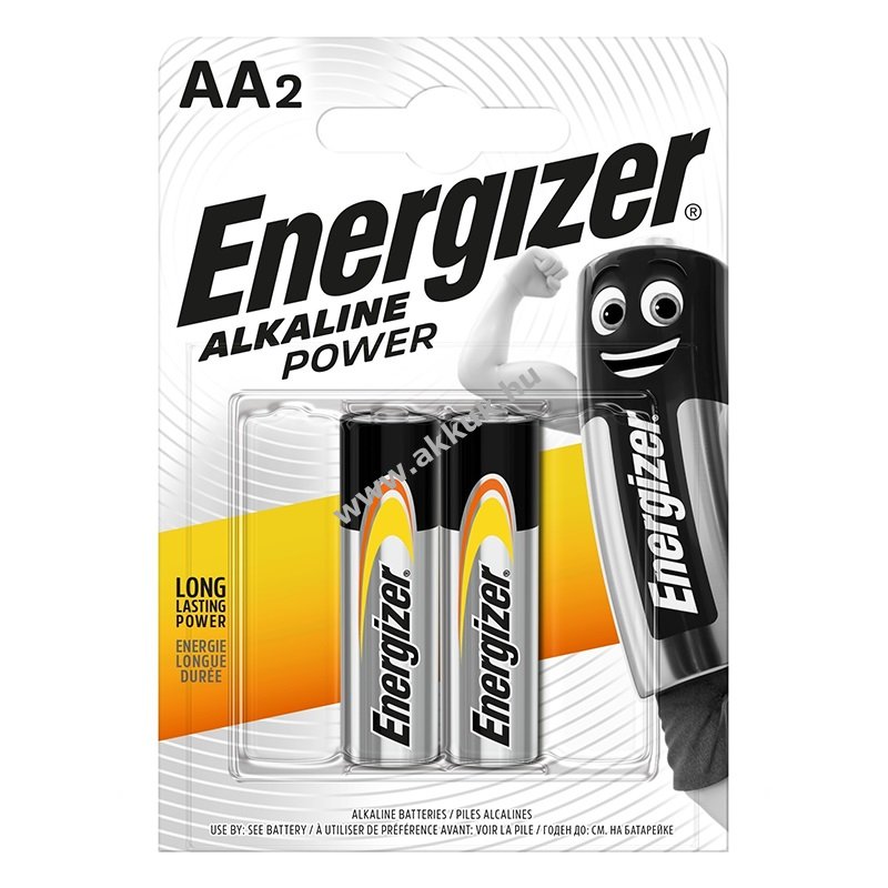 ENERGIZER Alkaline Power ceruza elem AA E91 2db/csom