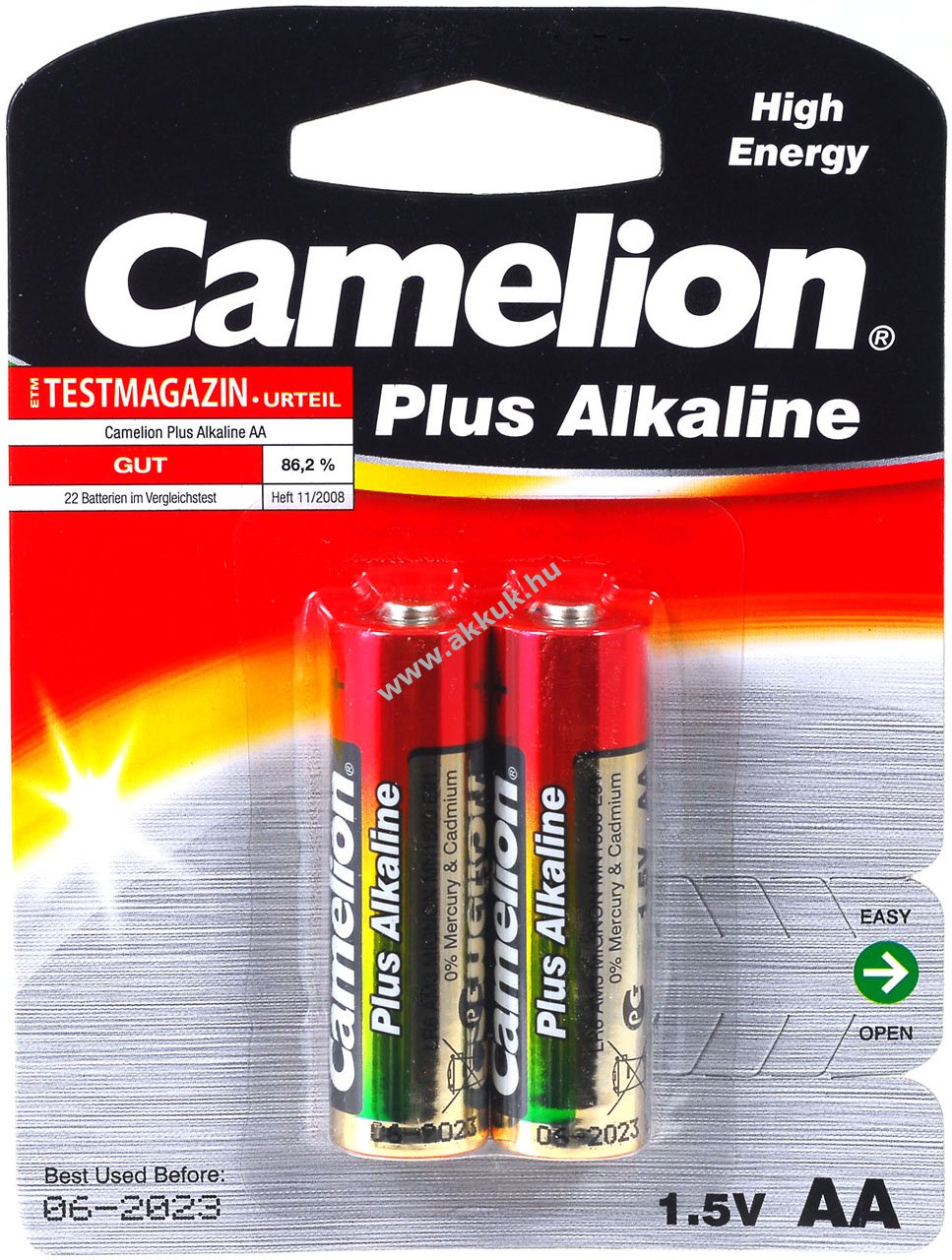 Camelion elem MN1500 AM3 Plus alkáli 2db/csom.