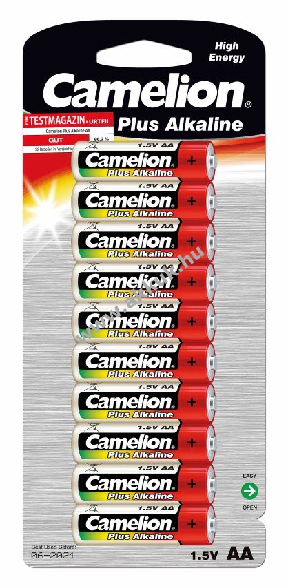 Camelion ceruza elem Mignon LR6 AA Plus alkáli 10db/csom.