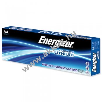 Energizer Ultimate Lithium L91 Elem 10db/csom.