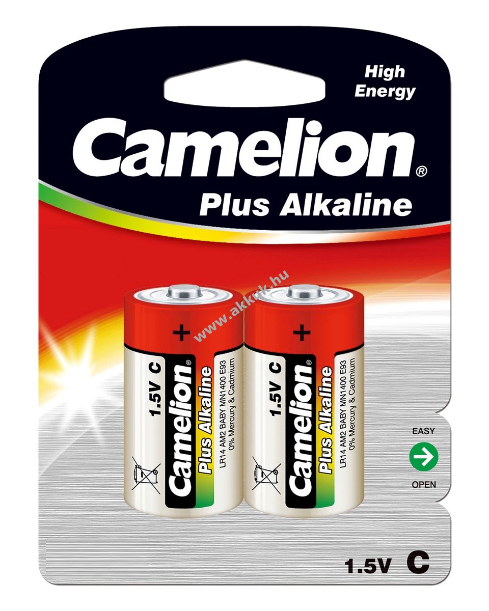Camelion elem Plus típus LR14 alkáli bébielem 2db/csom.