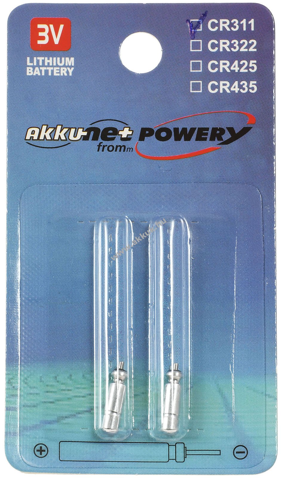 Rúdelem CR311 elektromos úszó, horgász úszó, kapásjelzõ Lithium 2db/csom.