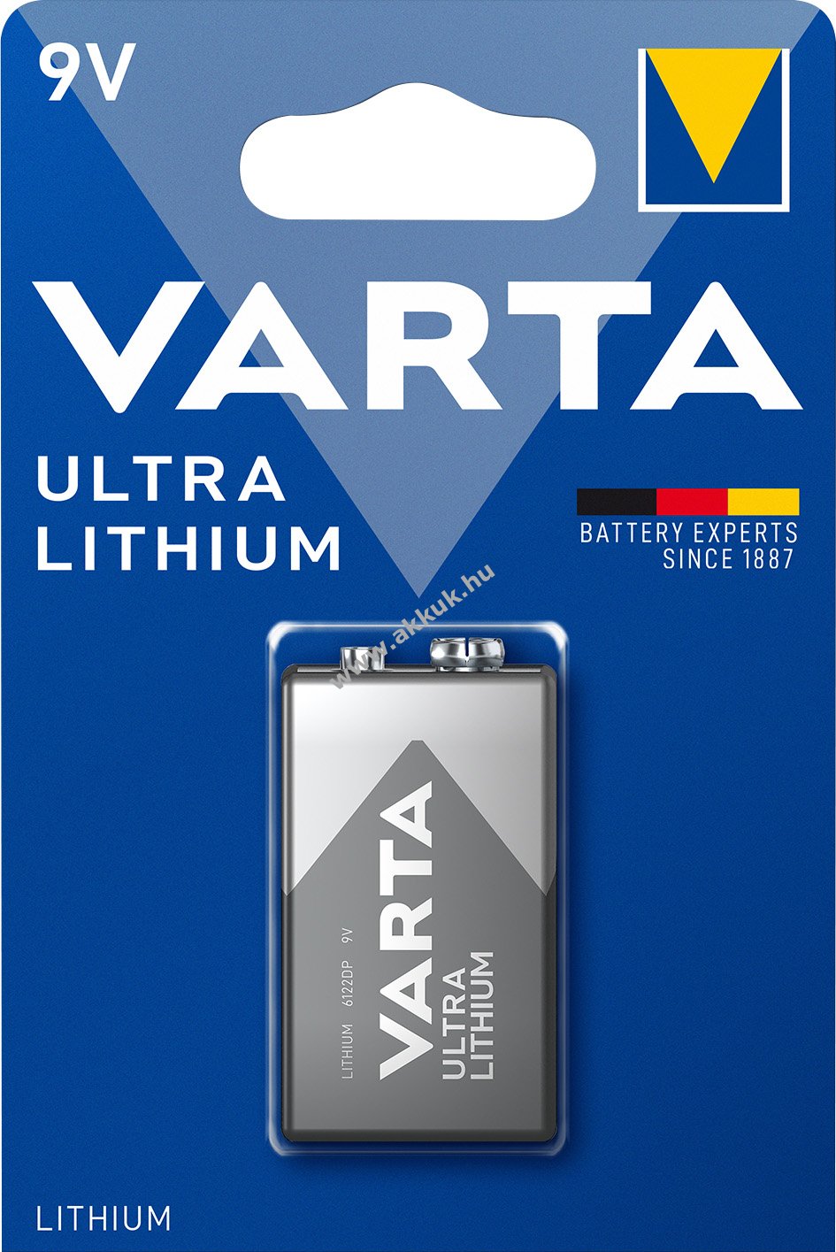 Varta elem füstjelzőhöz lithium (10 éves élettartam)