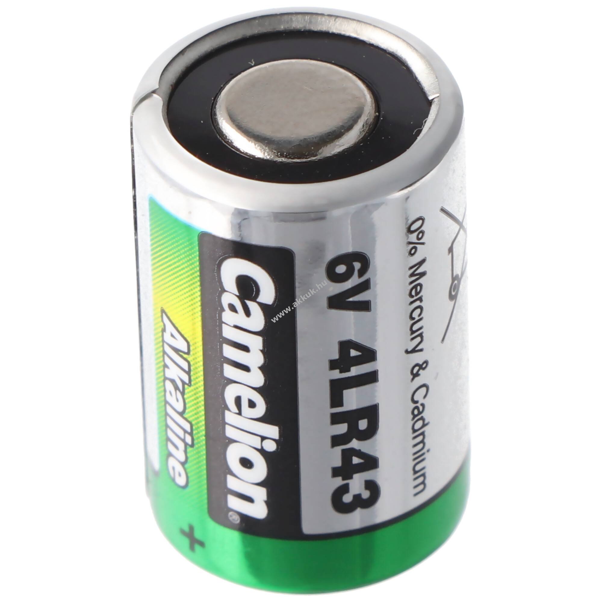 Camelion PX27 4AG12 4LR43 4NR43 EPX27 6V fényképezőgép elem alkáli