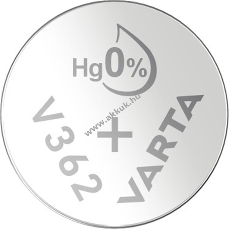 Varta Watch SR58 (V362) gombelem 1,55V 1db/csomag ezüst-oxid-cink - A készlet erejéig
