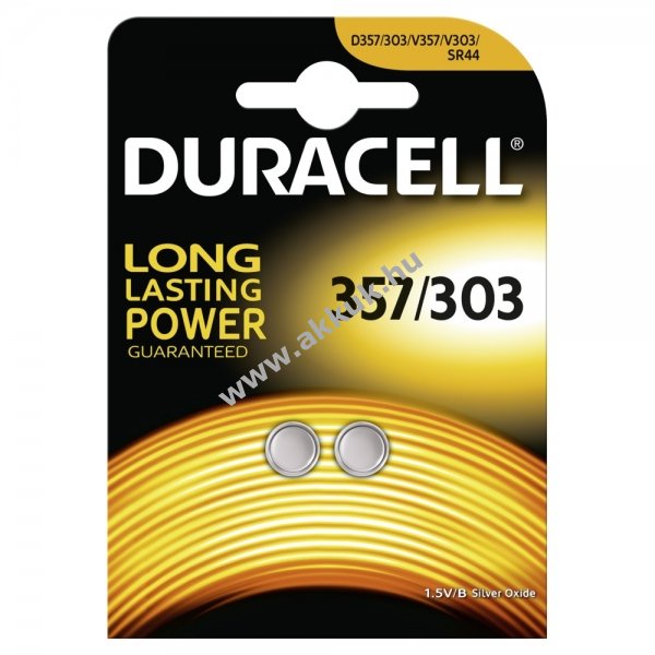 Duracell gombelem típus 357 2db/csom.