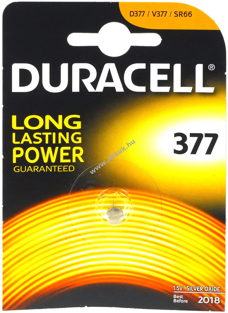 Duracell gombelem típus V377 1db/csom.
