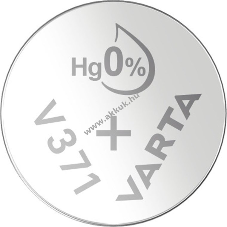 Varta Watch SR69 (V371) gombelem 1,55V 1db/csomag ezüst-oxid-zink - A készlet erejéig