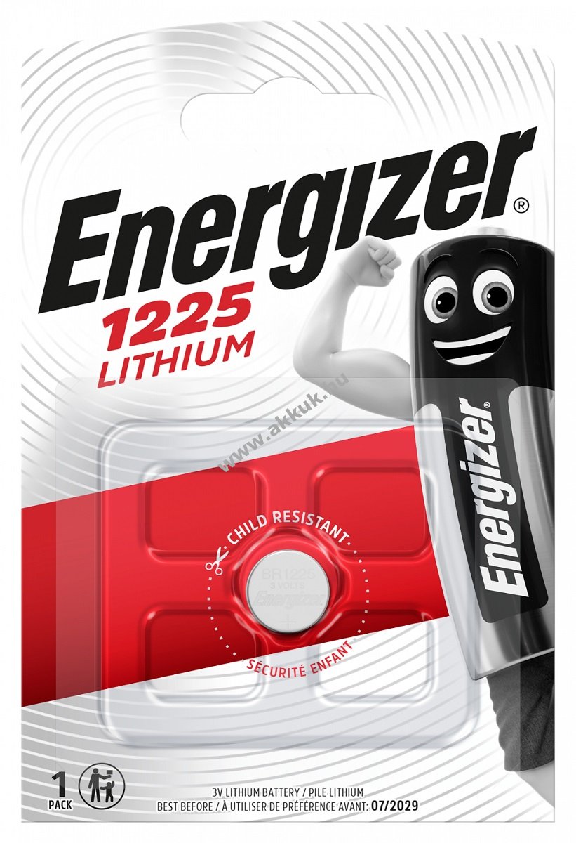 Energizer Lithium gombelem 1225 3V 1db/csom.