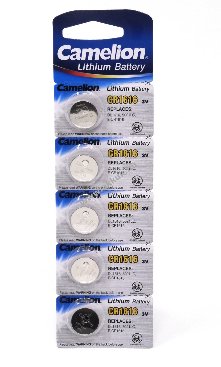 Lithium gombelem Camelion CR1616 5db/csom.